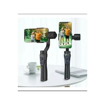 Cep Telefon Için F8 3-axis Sabitleyici Gimbal Stabilizer 3 Eksenli Tripot