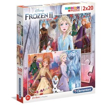 Clementoni 2x20 Parça Puzzle Frozen 2