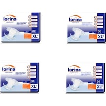 Lorina Belbantlı Hasta Bezi XL 4 x 30'Lu 120 Adet