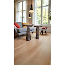 Ahşap Mantar Sehpa Takımı Ceviz Renk 2 Li Yan Sehpa Seti - Coffee Table - Zigon Sehpa Ceviz