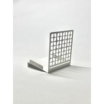 Banyo Tuvalet Peçete Tutucu, Beyaz Peçete Askılığı, Metal Peçetelik Beyaz Siyah