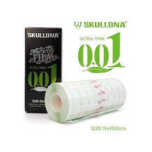 Skulldna Ultra Thin Dövme Sonrası Koruyucu Film Bant 15cm X 10m