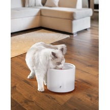 Kedi Köpek Akıllı Otomatik Su Kabı, 2 Litre, Evcil Hayvan Su Pınarı, Uzaktan, Sesli Kontrol