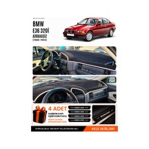 Bmw 3.20ı E36 Aırbagsiz 1990-2000 Uyumlu Torpido Örtüsü, Torpido Kılıfı - Siyah-bej - Bm013