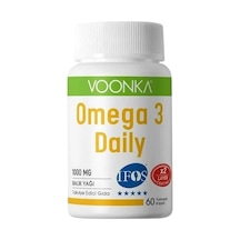 Voonka Omega 3 Daily 1000mg 60 Yumuşak Kapsül