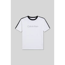 Calvin Klein Erkek Çocuk Beyaz Tişört 2611bk05042