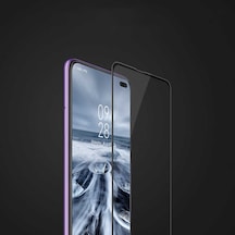 Zore Xiaomi Poco X2 Uyumlu Kenarları Kırılmaya Dayanıklı Cam Ekran Koruyucu