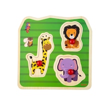 Rossie Ahşap Ilk Yapboz Vahşi Hayvanlar