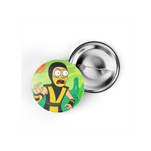 Scorpion - 44 Mm İğneli Çanta Rozeti - 5 Adet Diğer