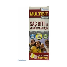 Multibit Saç Biti ve Yumurtaları Spreyi 100 ML + Çelik Tarak