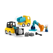 10475 Duplo 3ü1 Arada İnşaat Araçları 22 Parça +2 Yaş