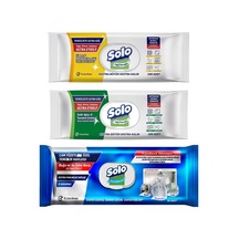 Solo Tüm Yüzeyler Ve Cam Yüzeyler Temizlik Havlusu 3 Lü Karma Paket