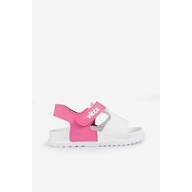 Vicco Saven Kız Bebek Sandalet 22-25 Numara Fuşya-2841