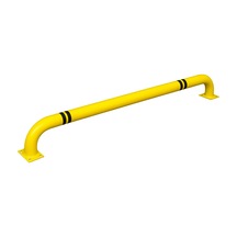 Şerit Ayırıcı Bariyer , Oto Park Araç Stoperi, Otopark Demiri Sarı 140 X 60 Mm