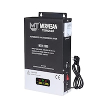 OTOMATİK VOLTAJ REGÜLATÖRÜ (KOMBİ TV) 1000W MERVESAN MTR-1000