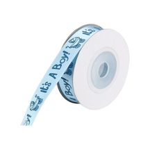 10 Metre Onun Bir Erkek Kız Bebek Duş Kurdelesi Grogren Kurdele Hediye Kemer Dekor