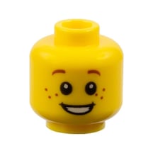 Minifigür Parçaları: Kafa: 3626pb0471