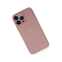 Apple iPhone  Uyumlu,  14 Pro Kılıf Pp Ultra İnce Kapak - Pembe
