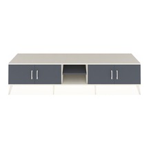 Hyperion Tv Ünitesi 3 Raflı 4 Kapaklı 220x44x51 Aytaşı-antrasit Antrasıt/antrasıt - Aytası