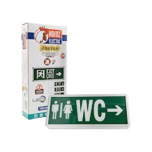 Horoz Robson 3w 160 Lümen Şarjlı Wc Sağ Tuvalet Yön Levhası 2'li Paket -206734