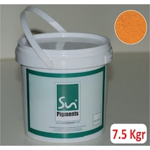 Demir Oksit Turuncu Pigment 7,5 Kg