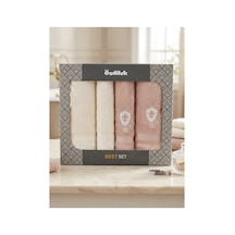 Wedding Best Set Hamam Takımı - Krem Bej