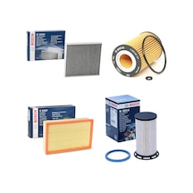 Seat Leon 1.6 Tdı 4'lü Filtre Bakım Seti 2013 - 2017 Bosch