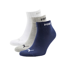 Puma Quarter Çorap 3'lü Paket 887498 05 Navy Puma Quarter Çorap 3'lü Paket 887498 05 Navy