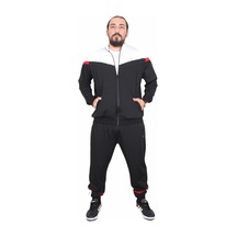 Moc Grande Mocgrande Erkek Büyük Beden Eşofman Takım Parçalı Mg Tk717 Sıyah SIYAH