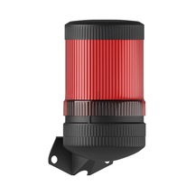 Mesan Ø70 1 Kat Işıklı Kolon Yanıp Sönen Ampul Duvar Montaj Kırmızı 24vdc Ms 86001.1.24vdc