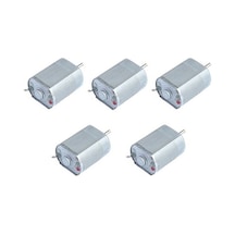 3v-12v Dc 130 Motor Tamamen Metal Gövde A Kalite 6mm Mil 5 Adet