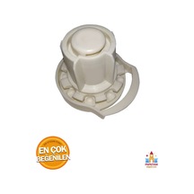 Mekanizmalı Zebra Perde Makarası - Stor Perdeler İçin Yüksek Kaliteli Standart Kasa 32mm 2'li Pake Bej