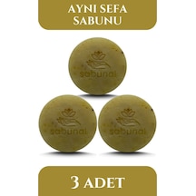 Sabunal Aynısefa Sabunu 3 Adet - Hassas Ciltler İçin Bitkisel Sabun