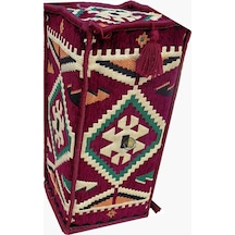 Şark Köşesi Kol Dayanma Minderi Sünger Dahil 22 X 22 X 45 Cm Bordo