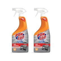 Porçöz Ekstra Güçlü Yağ Çözücü Sprey 750 Ml 2li Paket Çok Renkli