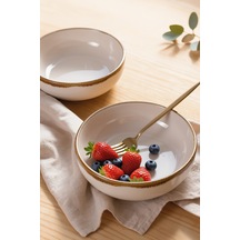 Keramika Straw Kera Salata Kasesi 18 Cm 2 Adet