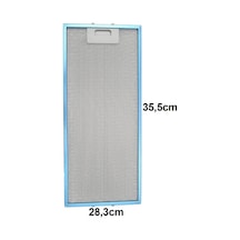 Cwb 9500 X Ankastre Davlumbaz Aspiratör Alüminyum Yağ Süzgeç Tel Kaset Filtre 28,3x35,5