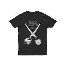 Startmore Adrift Black Flag Unisex Tişört T-shirt Bet4484 Siyah