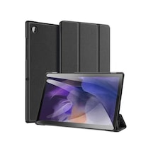 Coofbe Standlı Samsung Uyumlu Galaxy Tab A8 2021 10.5 Kılıf X200-X205 Kalem Yerli Mıknatıslı Kamera Korumalı Tablet Kılıfı