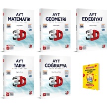 Ayt Matematik Geometri Edebiyat Tarih Ve Coğrafya Soru Bankası 5li Eşit Ağırlık Set