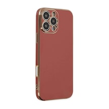 Apple iPhone Uyumlu,  16 Pro Kılıf Volet Silikon - Kırmızı