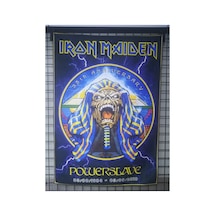 Metallica - Iron Maiden Firavun Desenli Tasarım Duvar Halısı