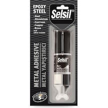 Selsil Epoxy Steel Metal Yapıştırıcı 28 G