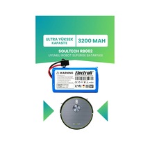 Soultech Rb002 Uyumlu Batarya Ultra Yüksek Kapasite 3200mah Pil Robot Süpürge Bataryası