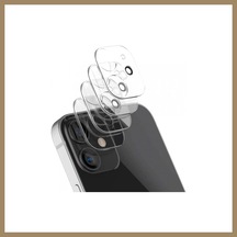 Bezos İphone 12 Uyumlu Kamera Lens Koruma Cam 22 Çok Renkli