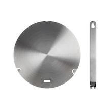 Monyee Ticari Mutfak Isıtma Dağıtıcı Tabanı - Gaz Ve Elektrik Ocakları İçin Isı Yalıtımı, Tencere Koruma Ve Verimli Pişirme 22cm