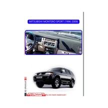 Mıtsubıshı Montero Sport 1996-2009torpido Koruma Halısı Mavi Kenar