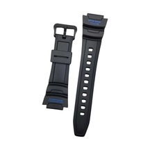 Casio Sgw-500-2b Siyah Orijinal Silikon Saat Kordonu Çok Renkli