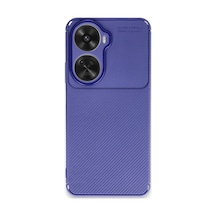 Uryport Huawei Nova 12 Se Kılıf Auto Focus Karbon Kapak - Lacivert