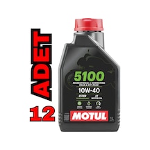 Motul 5100 4T 10W-40 Motor Yağı Full Sentetik 12 x 1 L